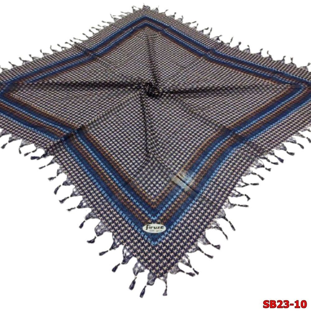 Firuze Boncuklu Cotton Eşarp(sb23-10)