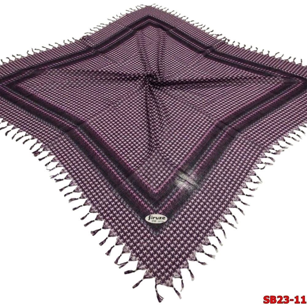 Firuze Boncuklu Cotton Eşarp(sb23-11)
