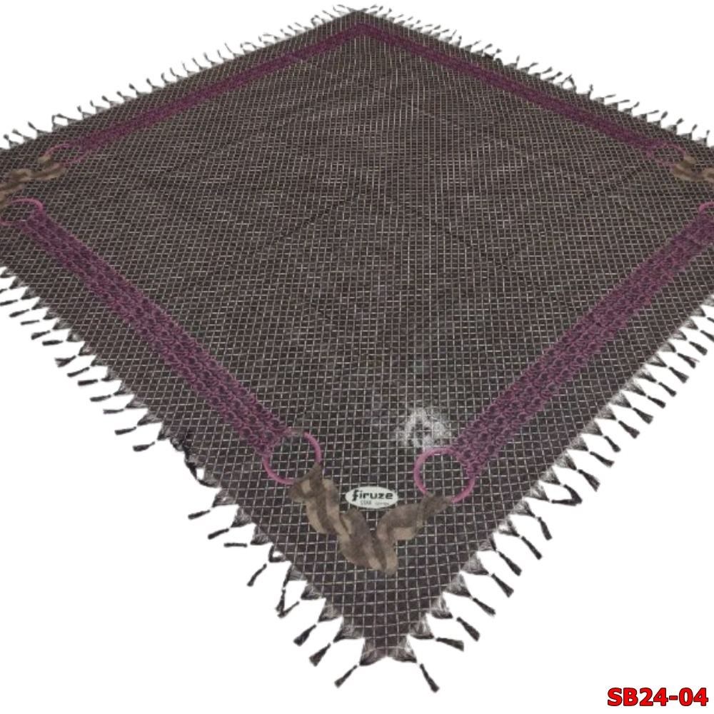 Firuze Boncuklu Cotton Eşarp(sb24-04)