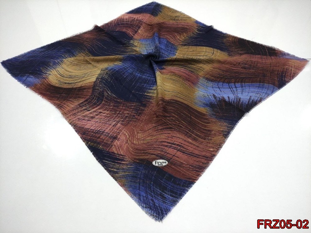 Firuze Flamlı Cotton Eşarp (frz05-02)