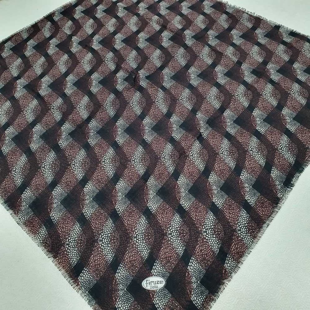 Firuze Flamlı Cotton Eşarp (frz07-11)