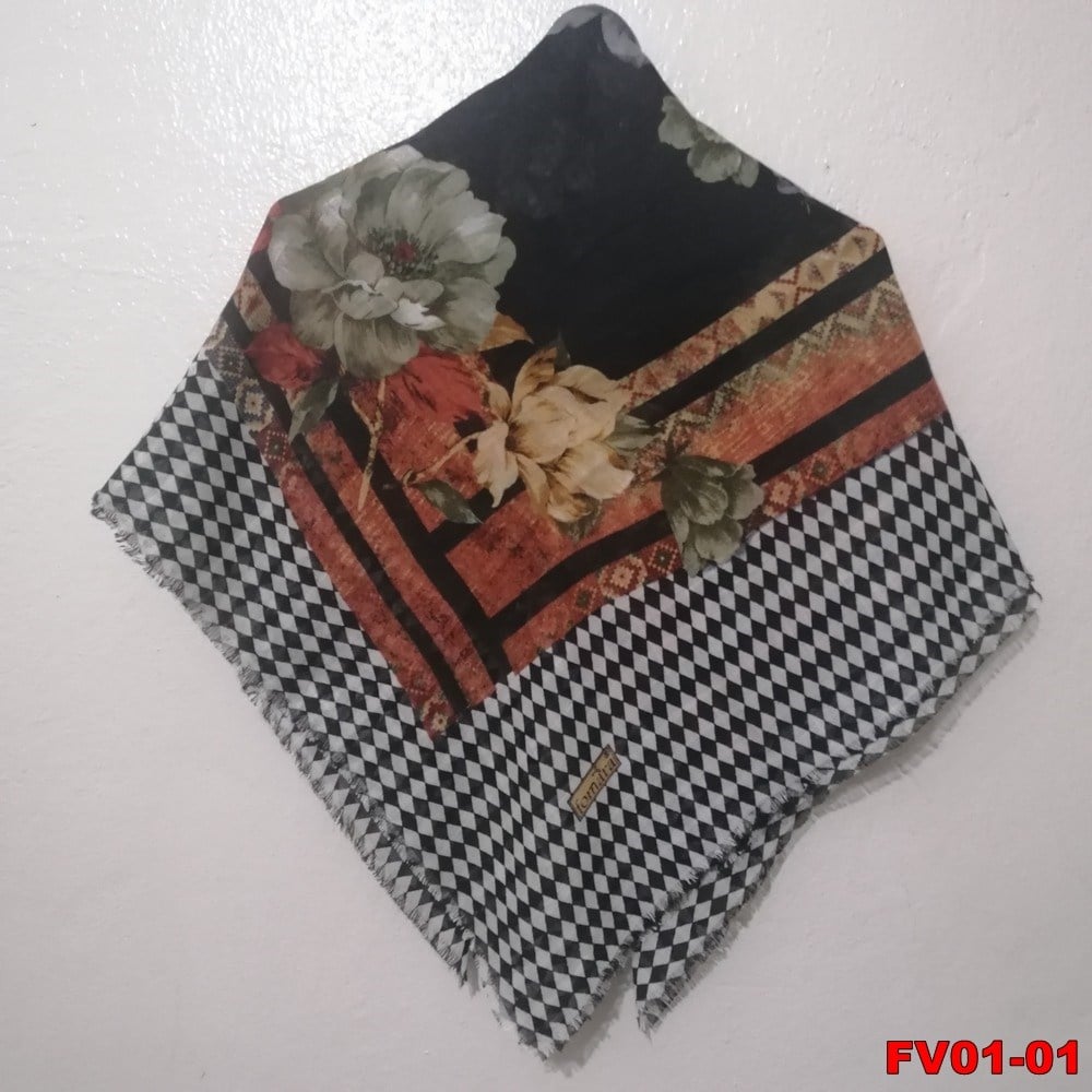 Fomara Flamlı Eşarp(FV01-01)