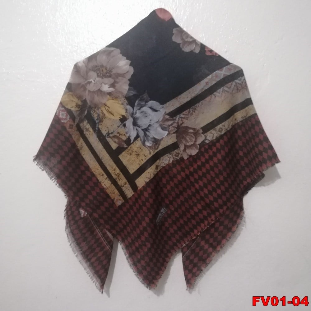 Fomara Flamlı Eşarp(FV01-04)