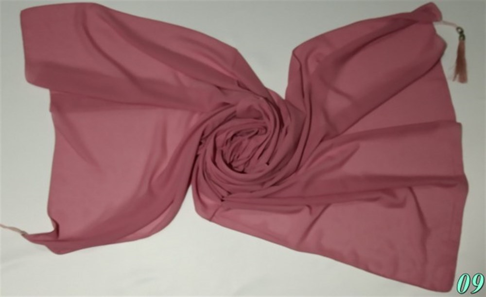 İmameli Şal Açık Gül Kurusu