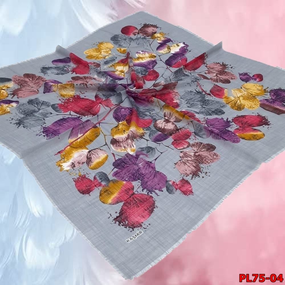 Kampanyalı Kaşmir Flamlı Eşarp (PL75-04)
