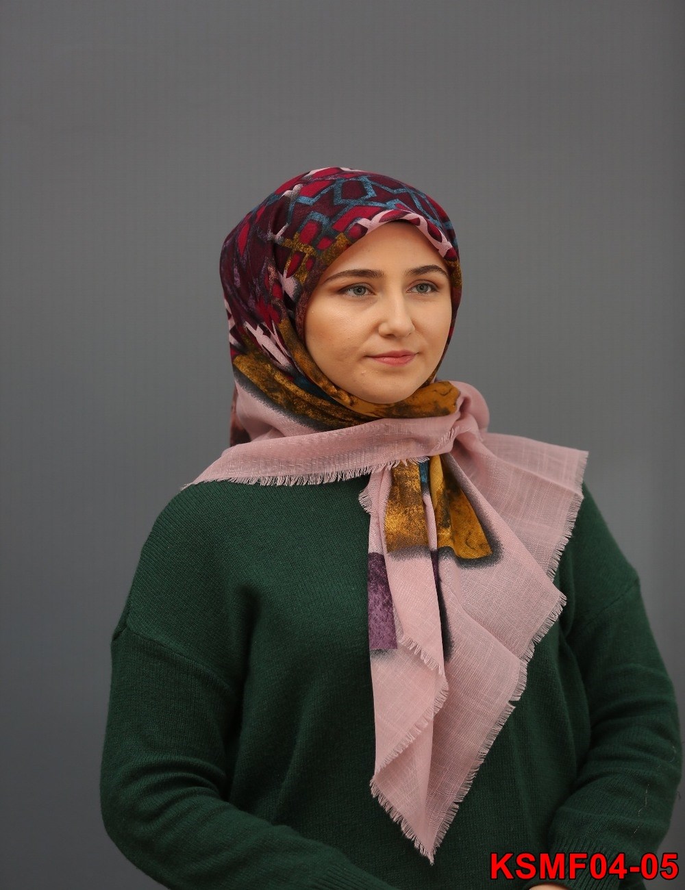 Kaşmir Flamlı Eşarp(04-05)