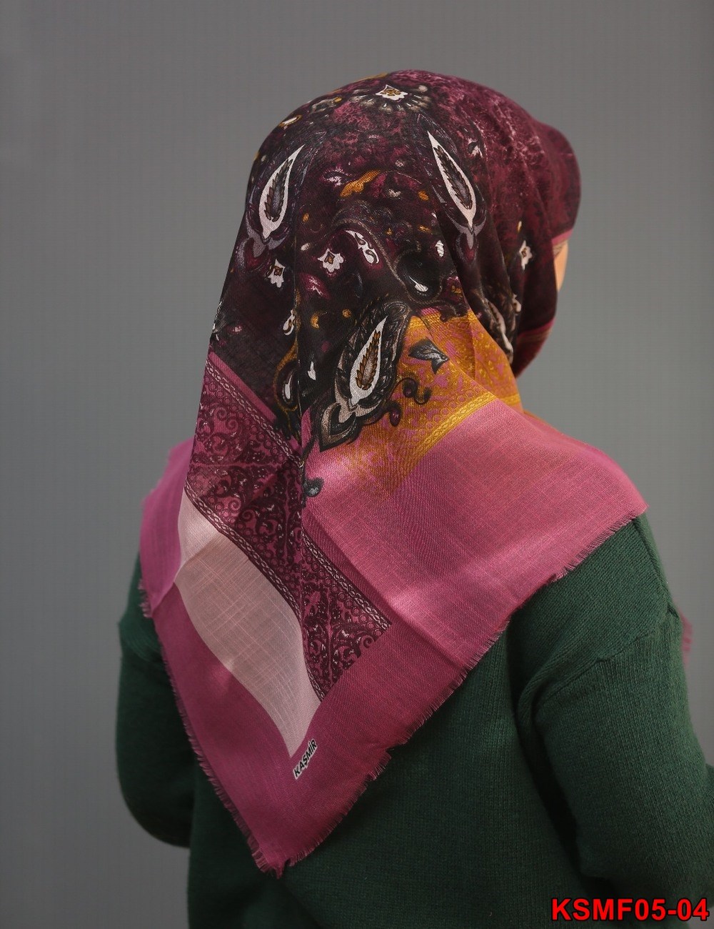 Kaşmir Flamlı Eşarp(05-04)