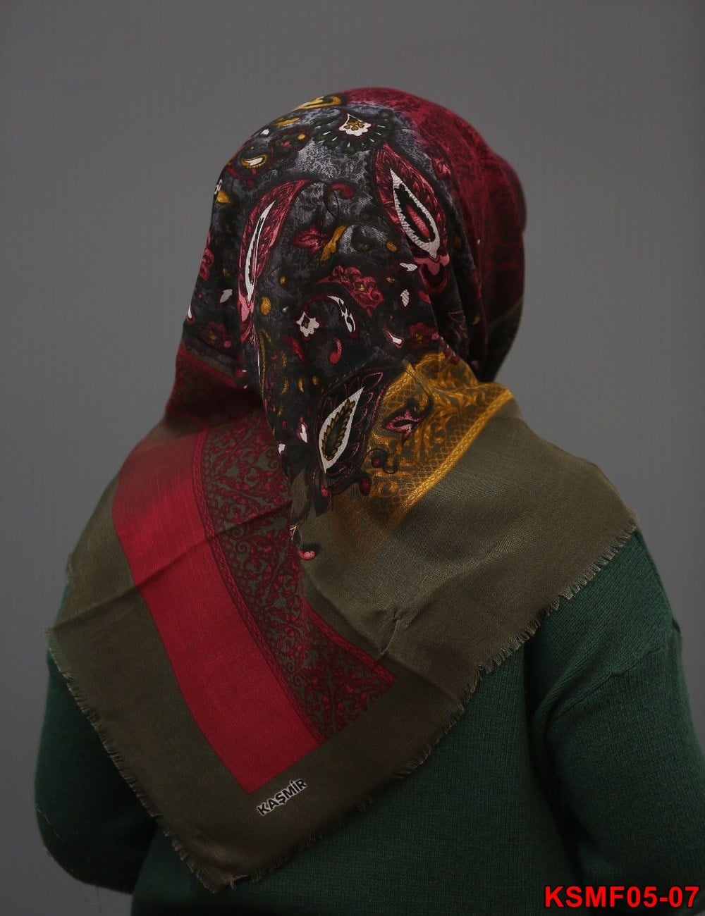 Kaşmir Flamlı Eşarp(05-07)