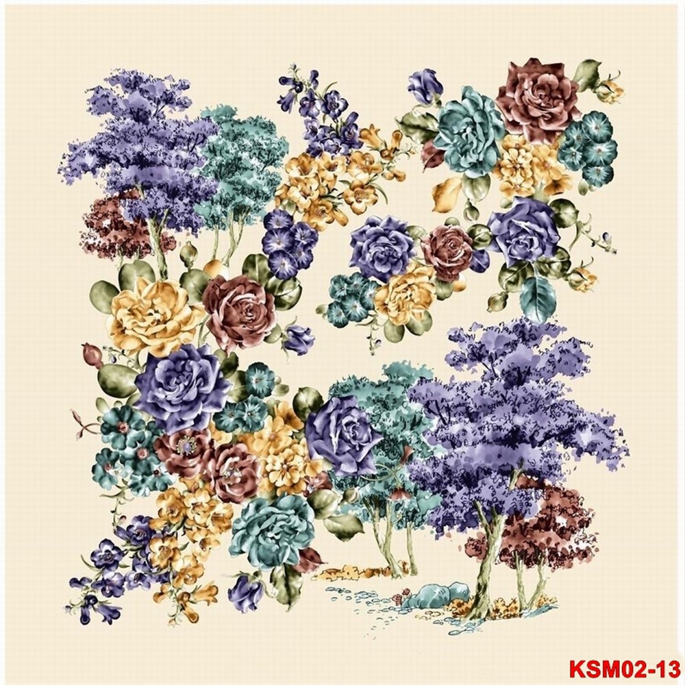 Kaşmir İpek Yazma (ksm02-13)