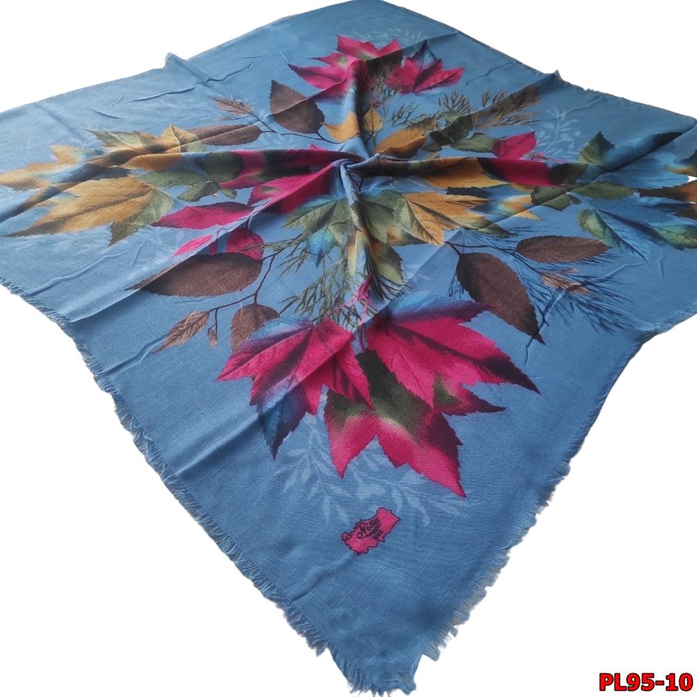 Nisa İpek Sökme Flamlı Eşarp(pl95-10)