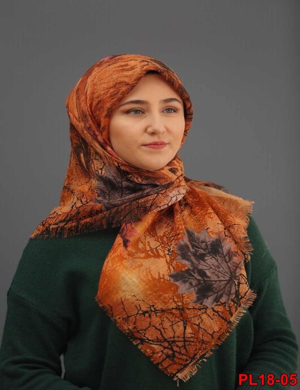 Polo Craft Flamlı Coton Eşarp(18-05)