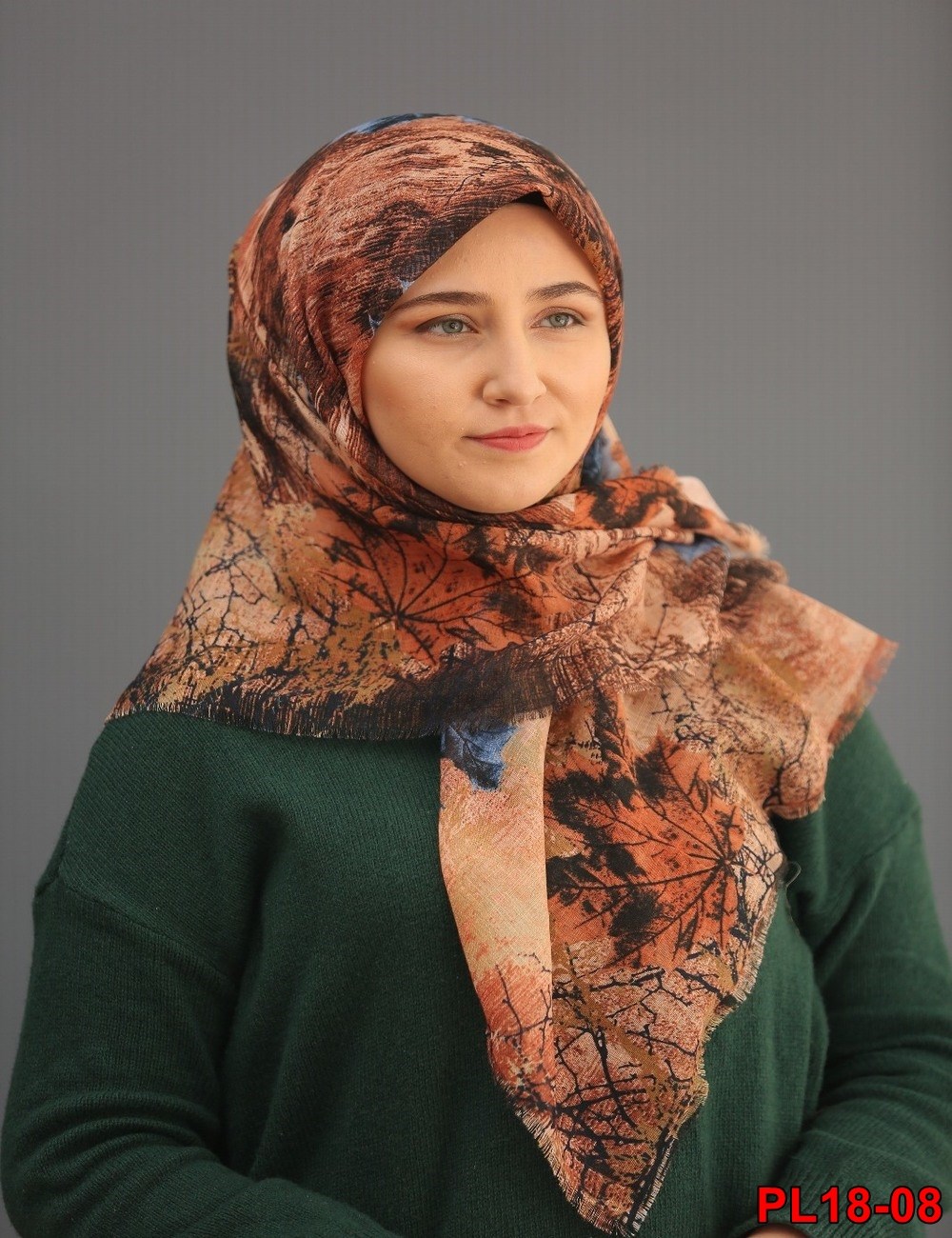 Polo Craft Flamlı Coton Eşarp(18-08)