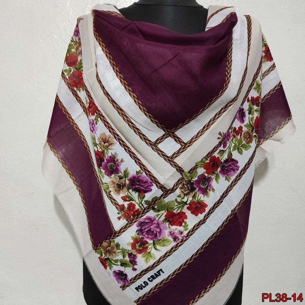 Polo Craft Flamlı Coton Eşarp(38-14)
