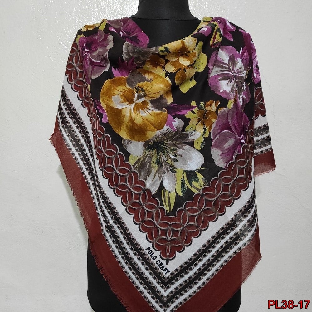 Polo Craft Flamlı Coton Eşarp(38-17)