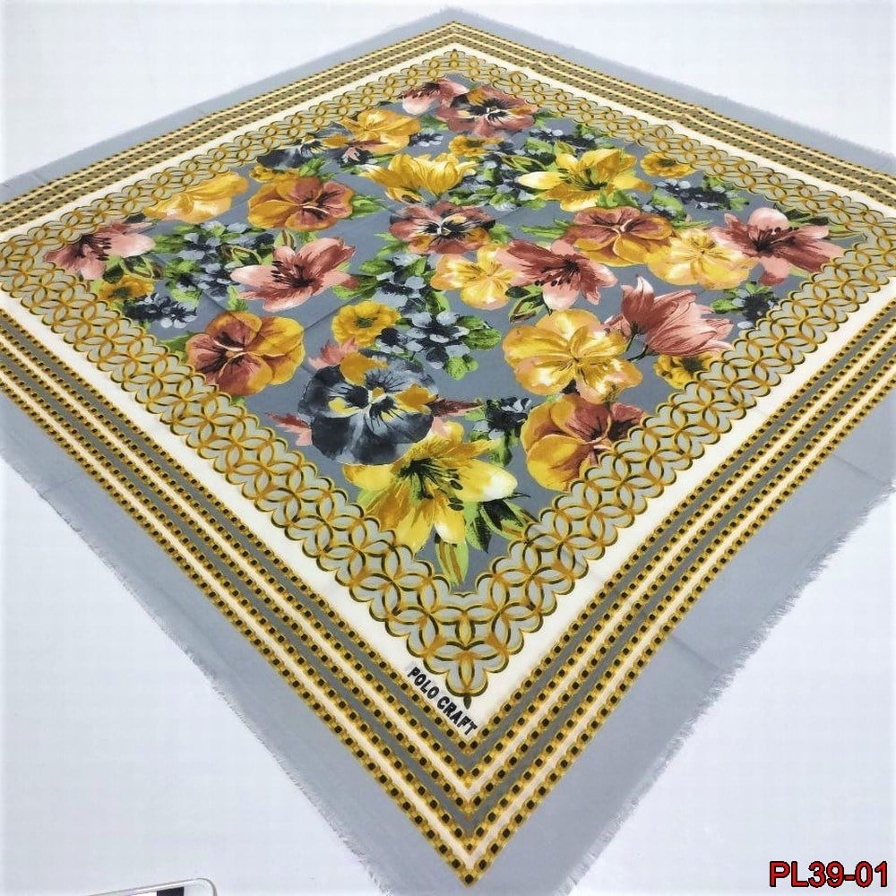Polo Craft Flamlı Coton Eşarp(39-01)