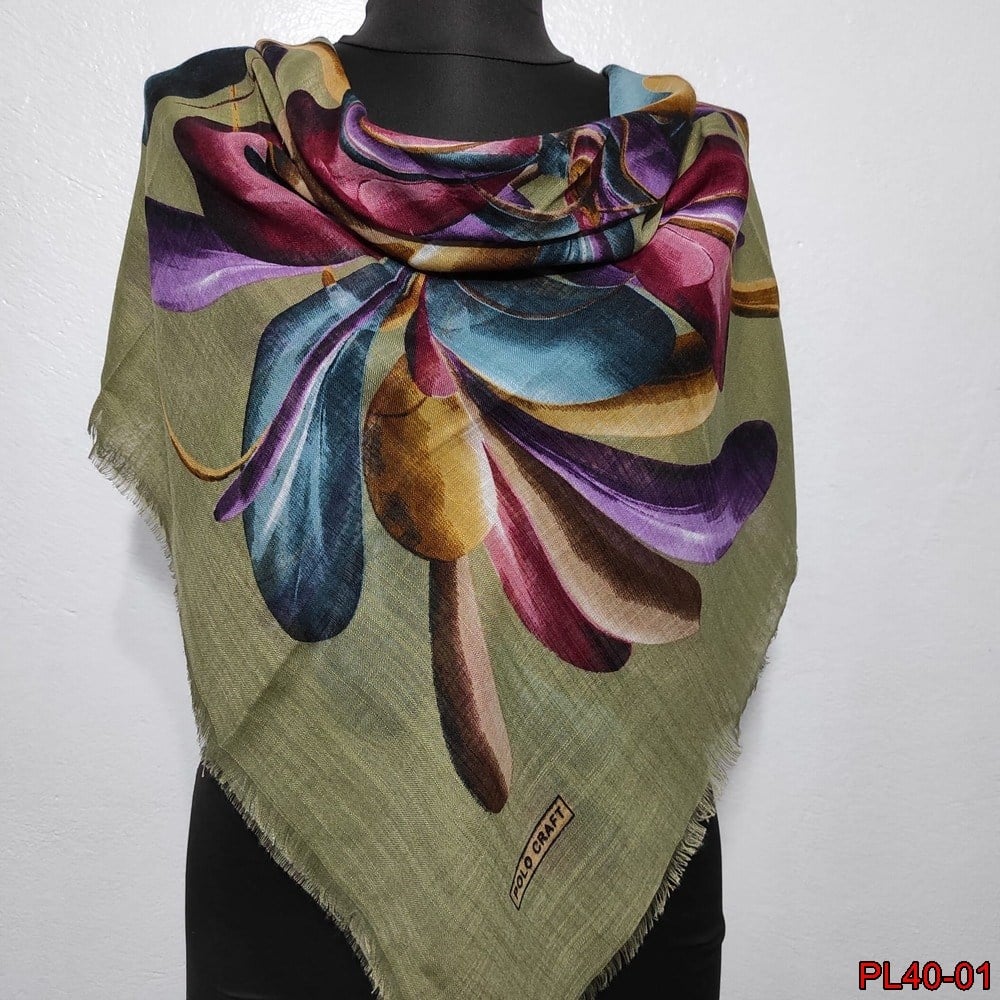 Polo Craft Flamlı Coton Eşarp(40-01)