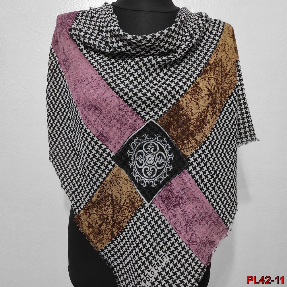Polo Craft Flamlı Coton Eşarp(42-11)