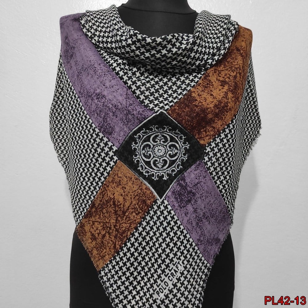 Polo Craft Flamlı Coton Eşarp(42-13)