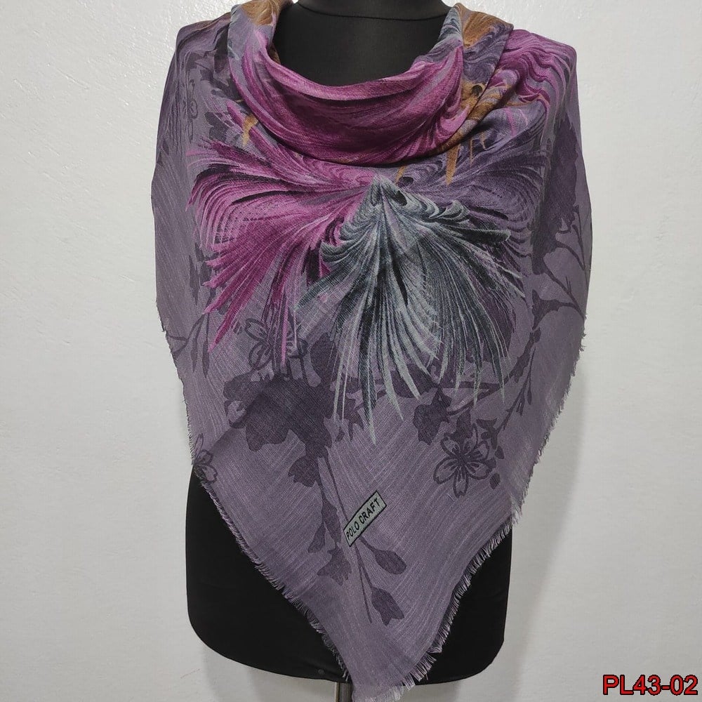 Polo Craft Flamlı Coton Eşarp(43-02)
