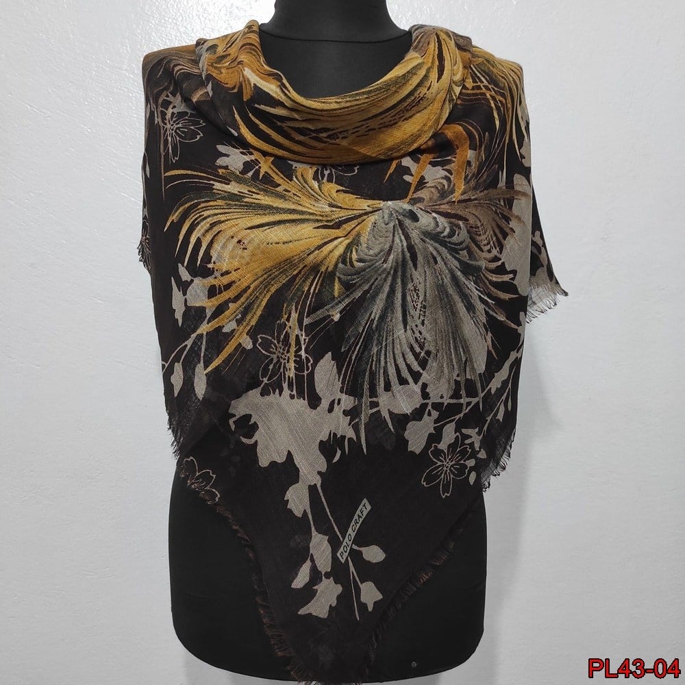 Polo Craft Flamlı Coton Eşarp(43-04)