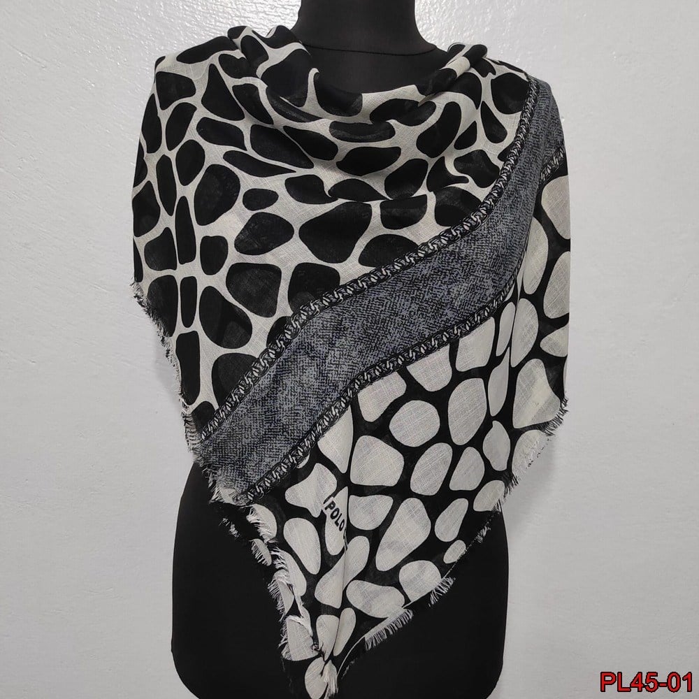 Polo Craft Flamlı Coton Eşarp(45-01)