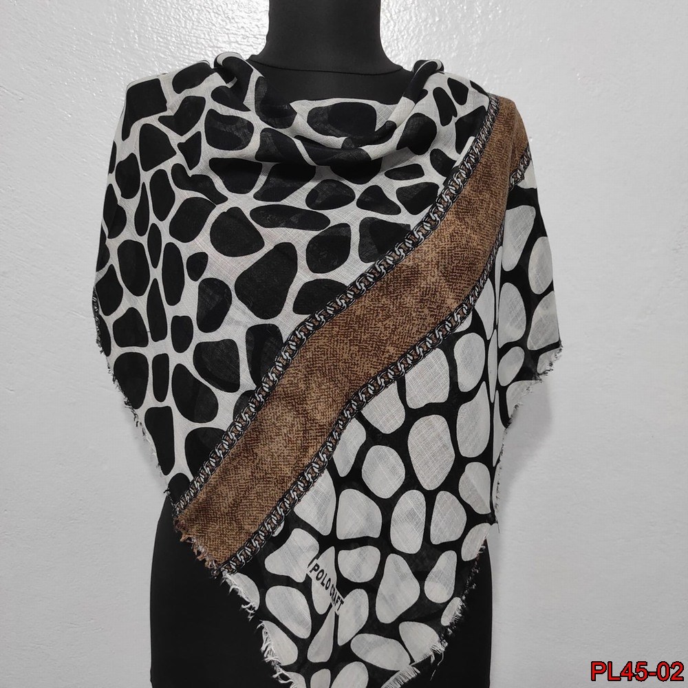 Polo Craft Flamlı Coton Eşarp(45-02)