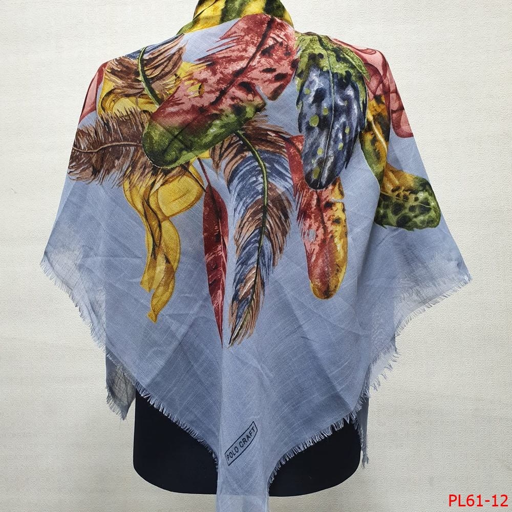 Polo Craft Flamlı Coton Eşarp(61-12)