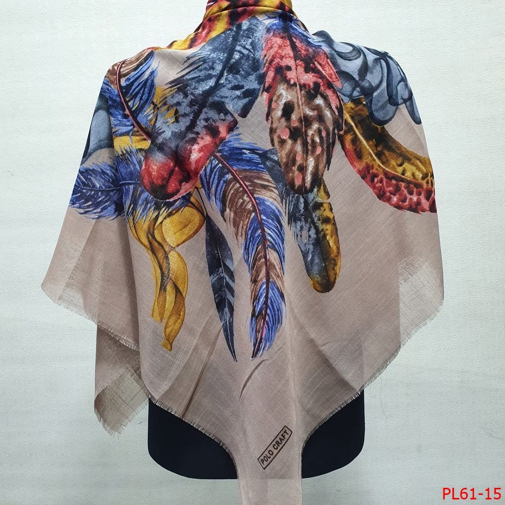 Polo Craft Flamlı Coton Eşarp(61-15)