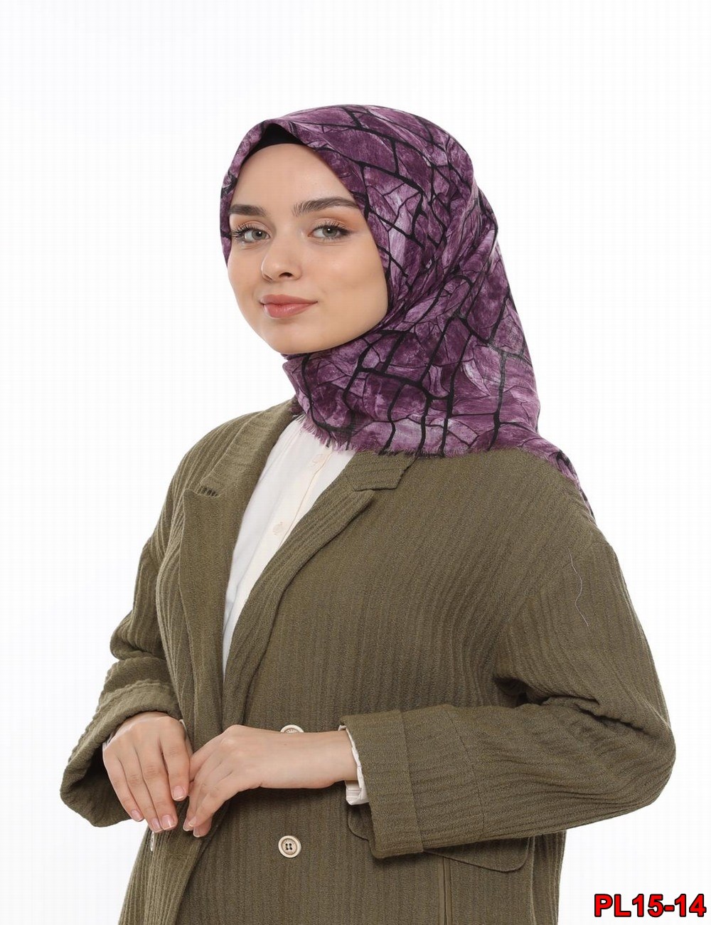 Polo İst Flamlı Coton Eşarp(15-14)