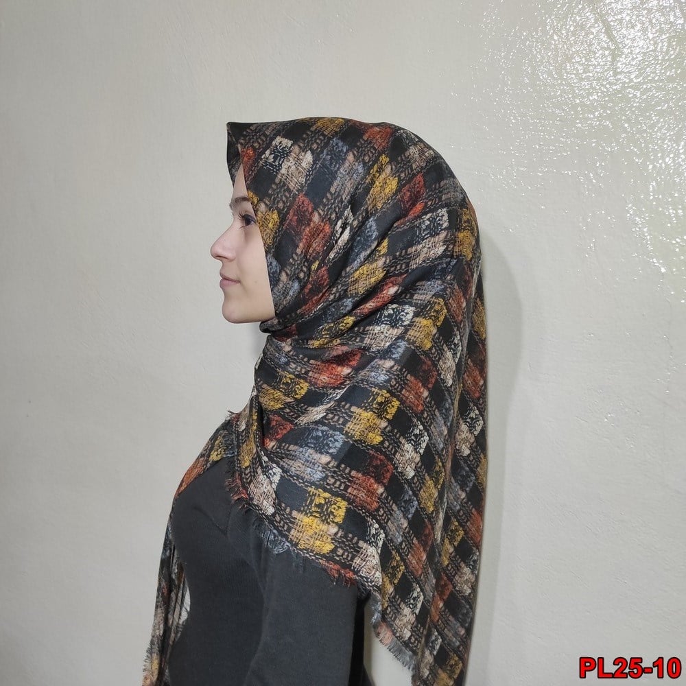 Polo İst Flamlı Coton Eşarp(25-10)