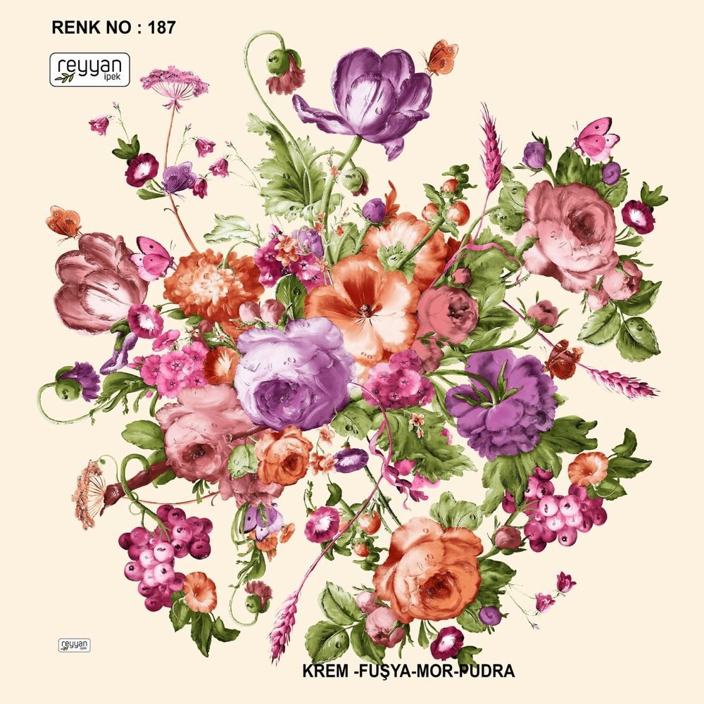 Reyyan İpek Oyalık Yazma(100-187)