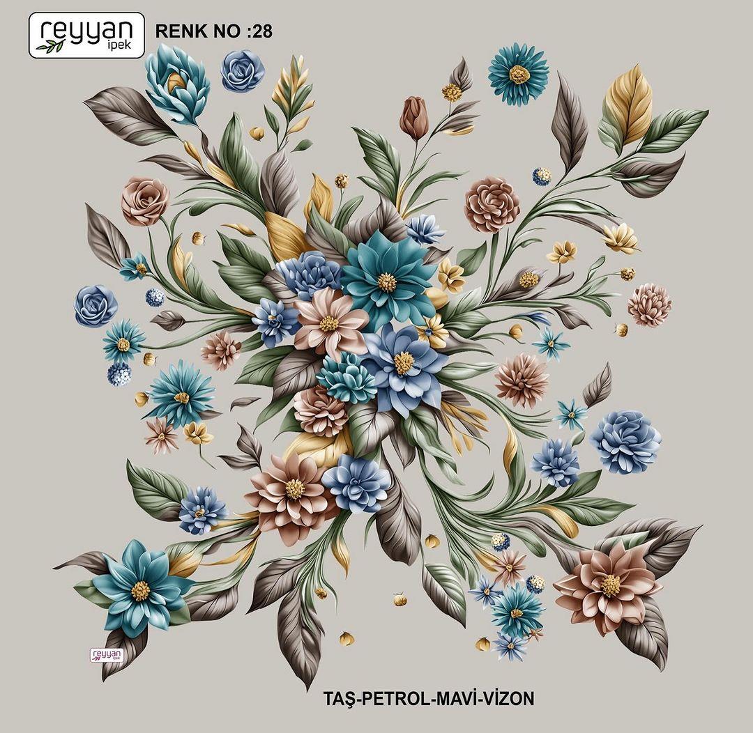 Reyyan İpek Oyalık Yazma(210-28)