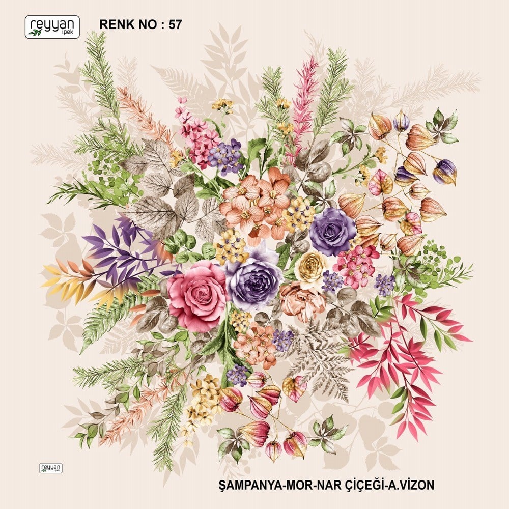 Reyyan İpek Oyalık Yazma(65-57)