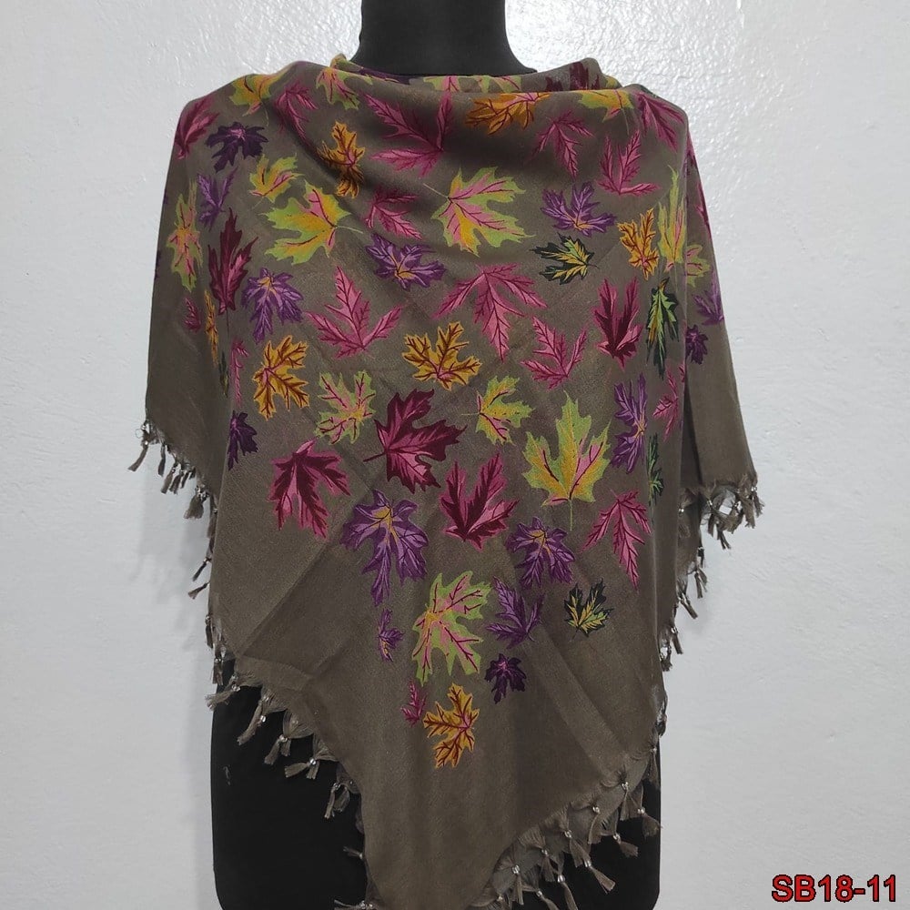 Vertu Boncuklu Cotton Eşarp(sb18-11)