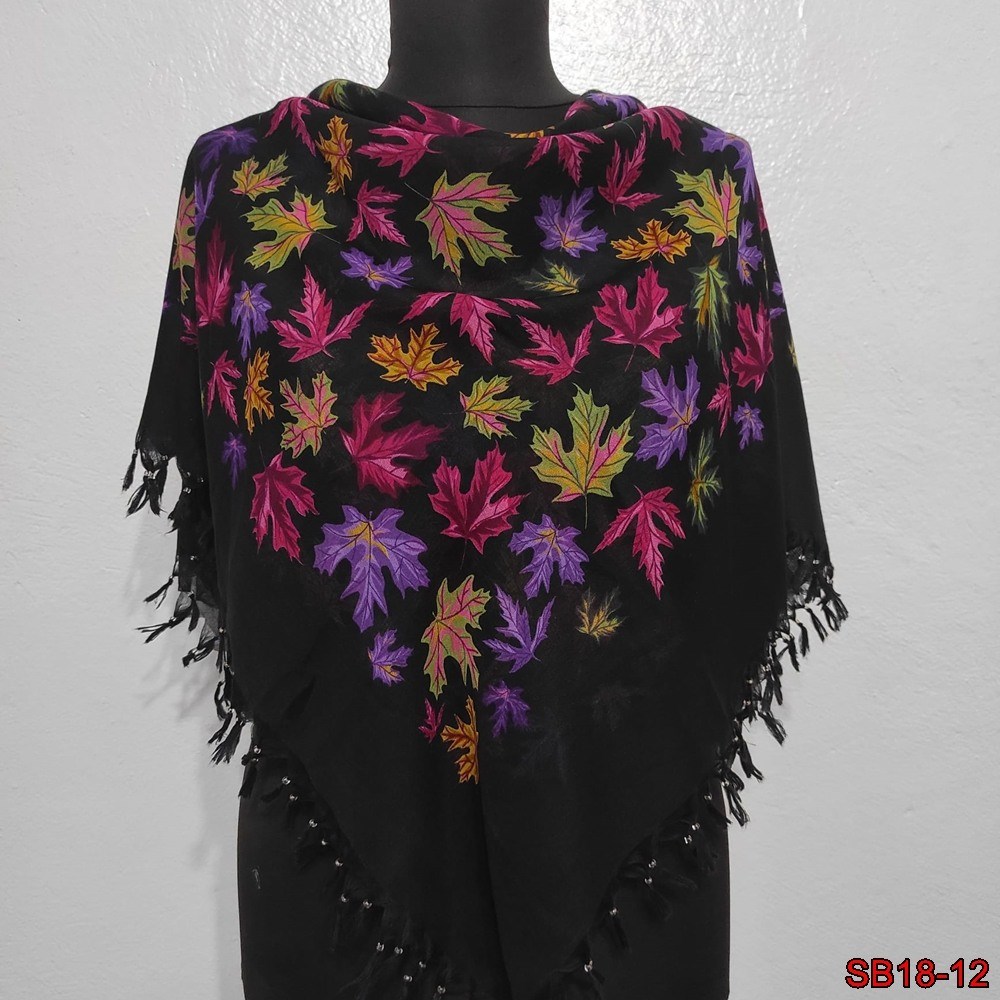 Vertu Boncuklu Cotton Eşarp(sb18-12)