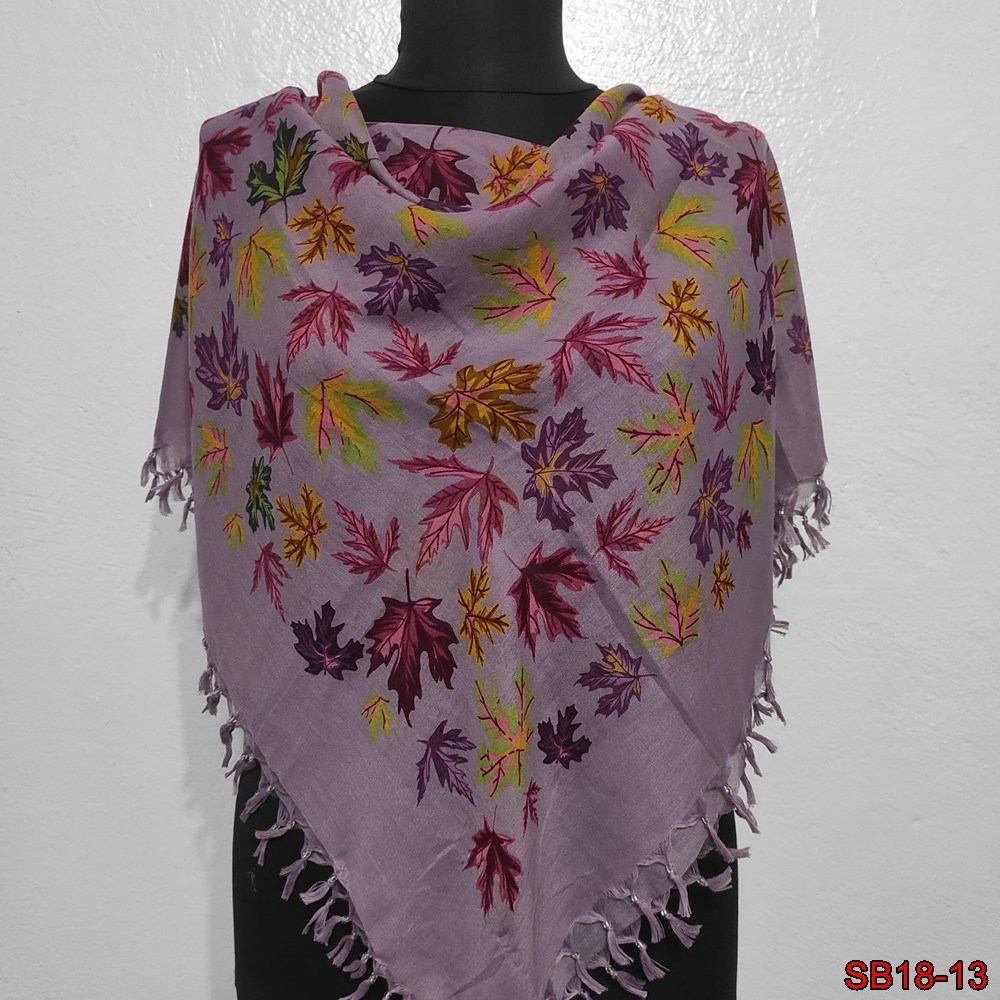 Vertu Boncuklu Cotton Eşarp(sb18-13)