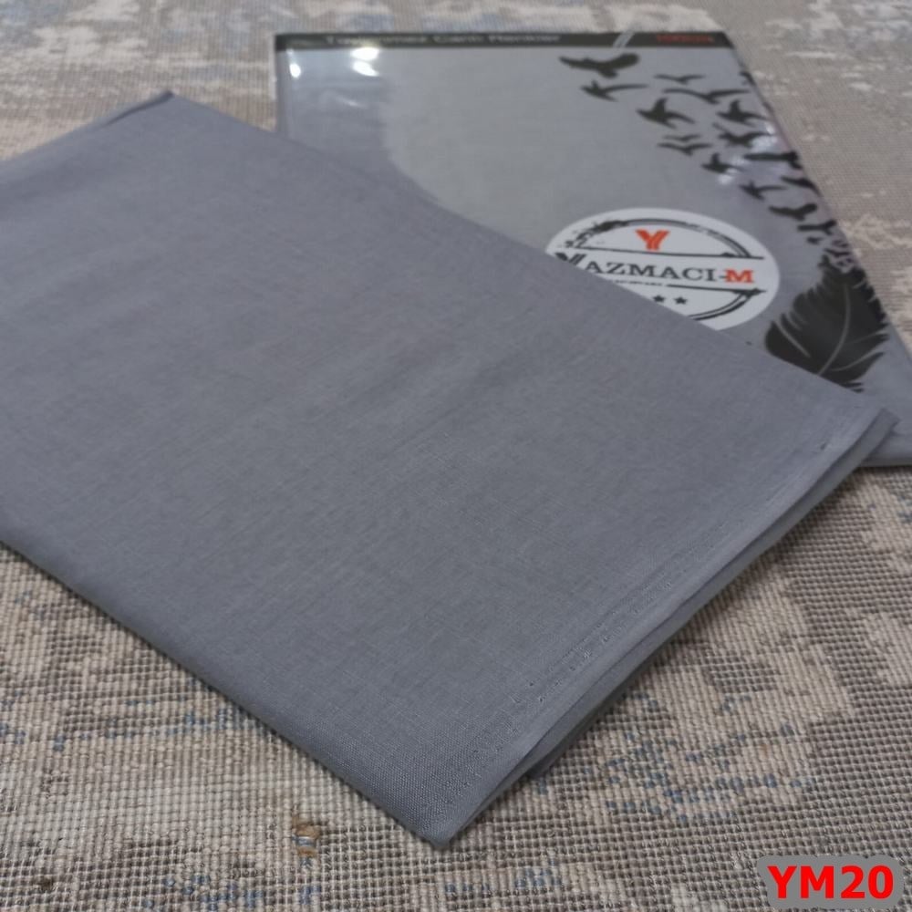 Yazmacım Düz Renk Poşetli Yazma(YM20)