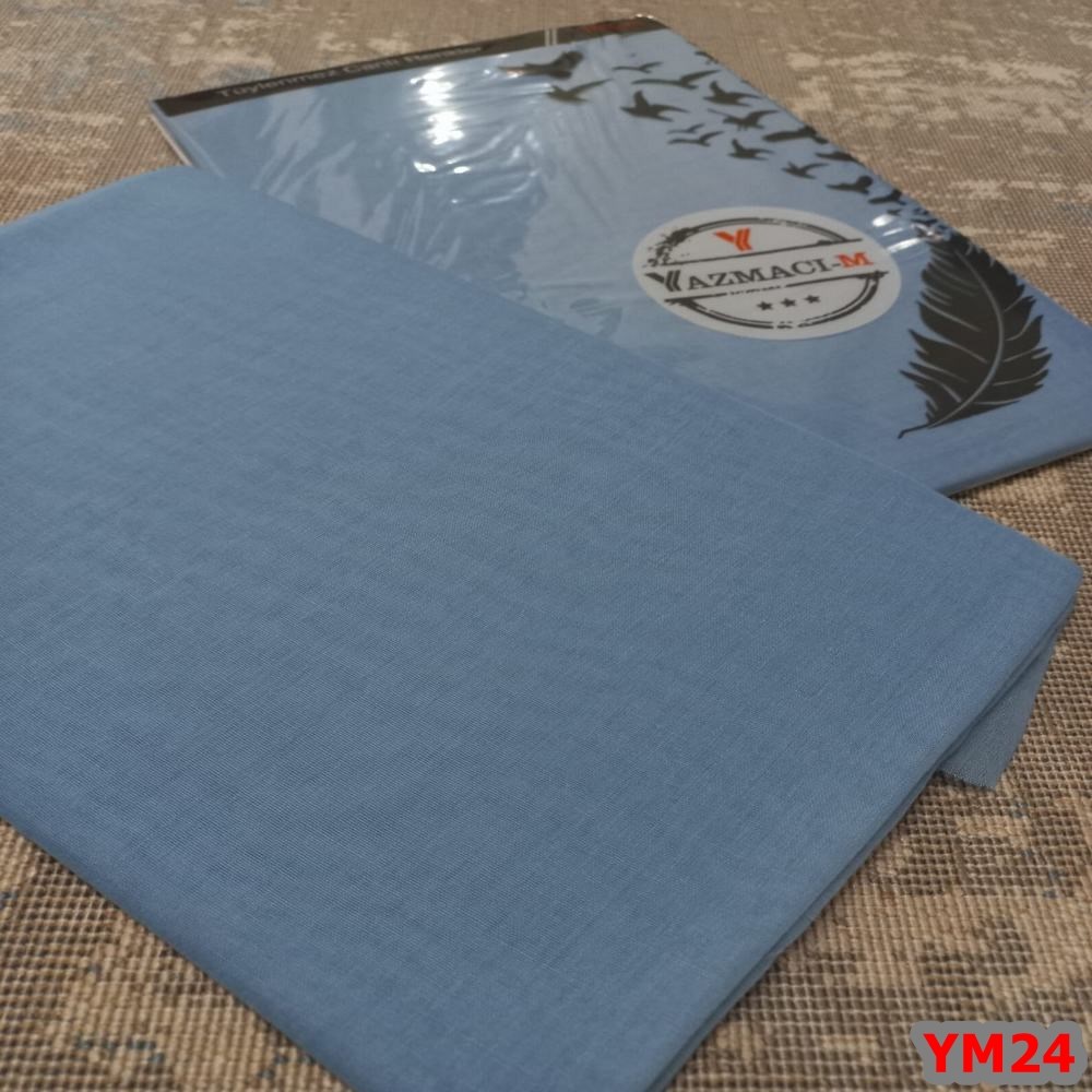 Yazmacım Düz Renk Poşetli Yazma(YM24)