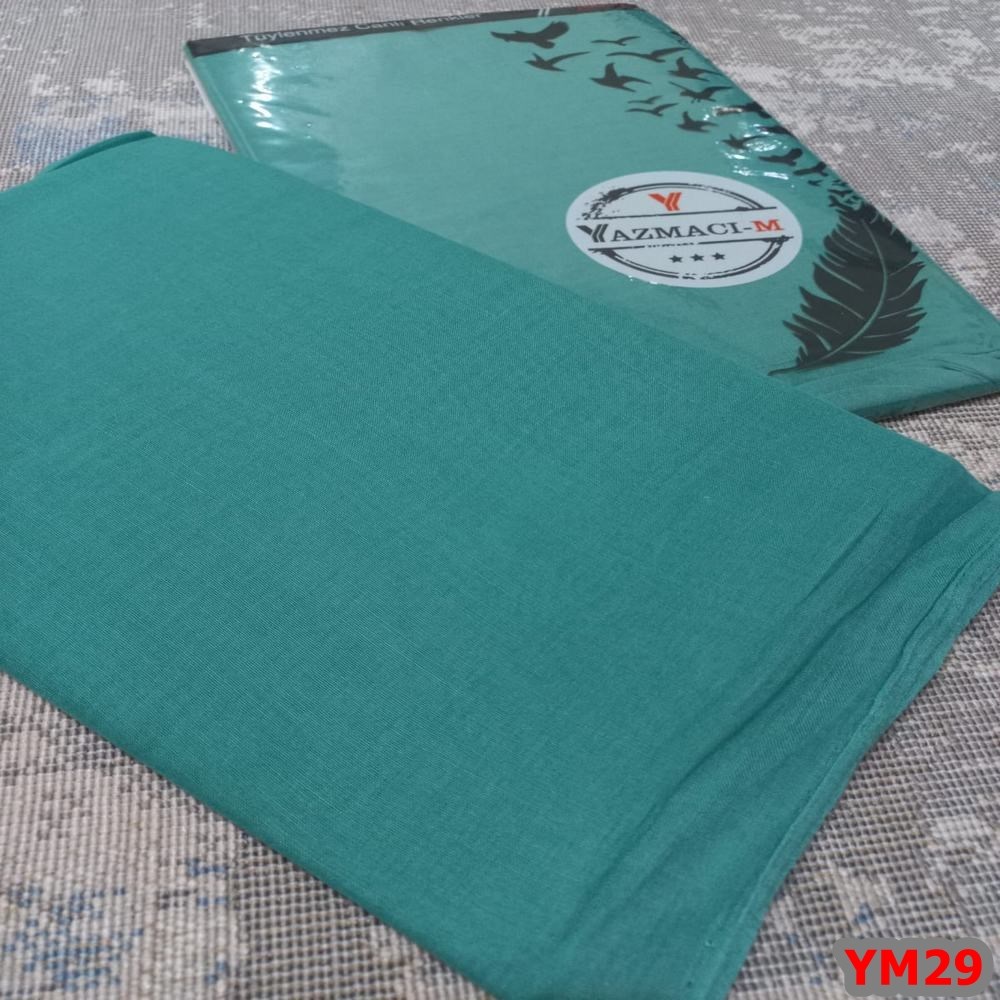 Yazmacım Düz Renk Poşetli Yazma(YM29)