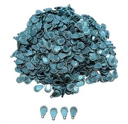 Pleksi Oya İşleme Pulu Hürrem Küpe Pul 50 gr. Buz Mavisi (pul06-28)