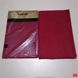 Düz Renk Kaşmir Oyalık Yazma(ksd06)