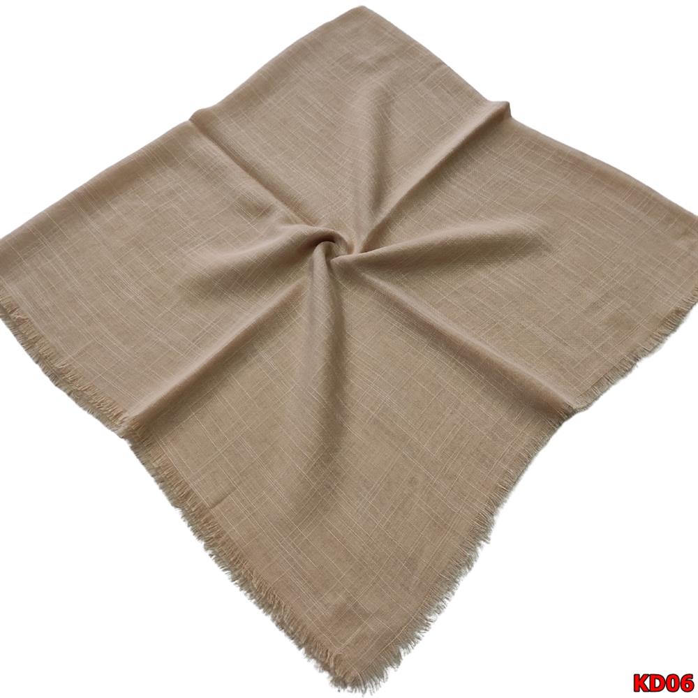  Kampanyalı Düz Renk  Flamlı  Eşarp(KD06)