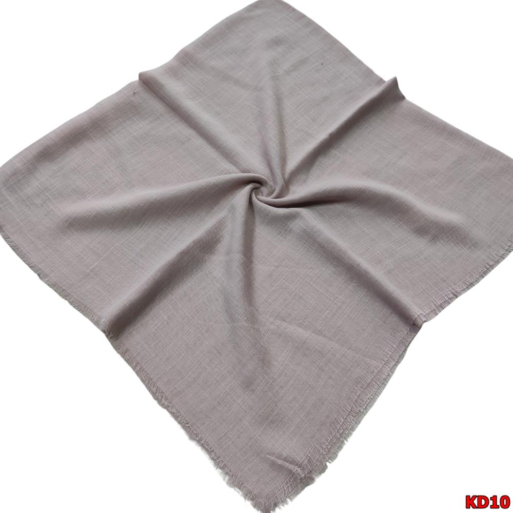  Kampanyalı Düz Renk  Flamlı  Eşarp(KD10)