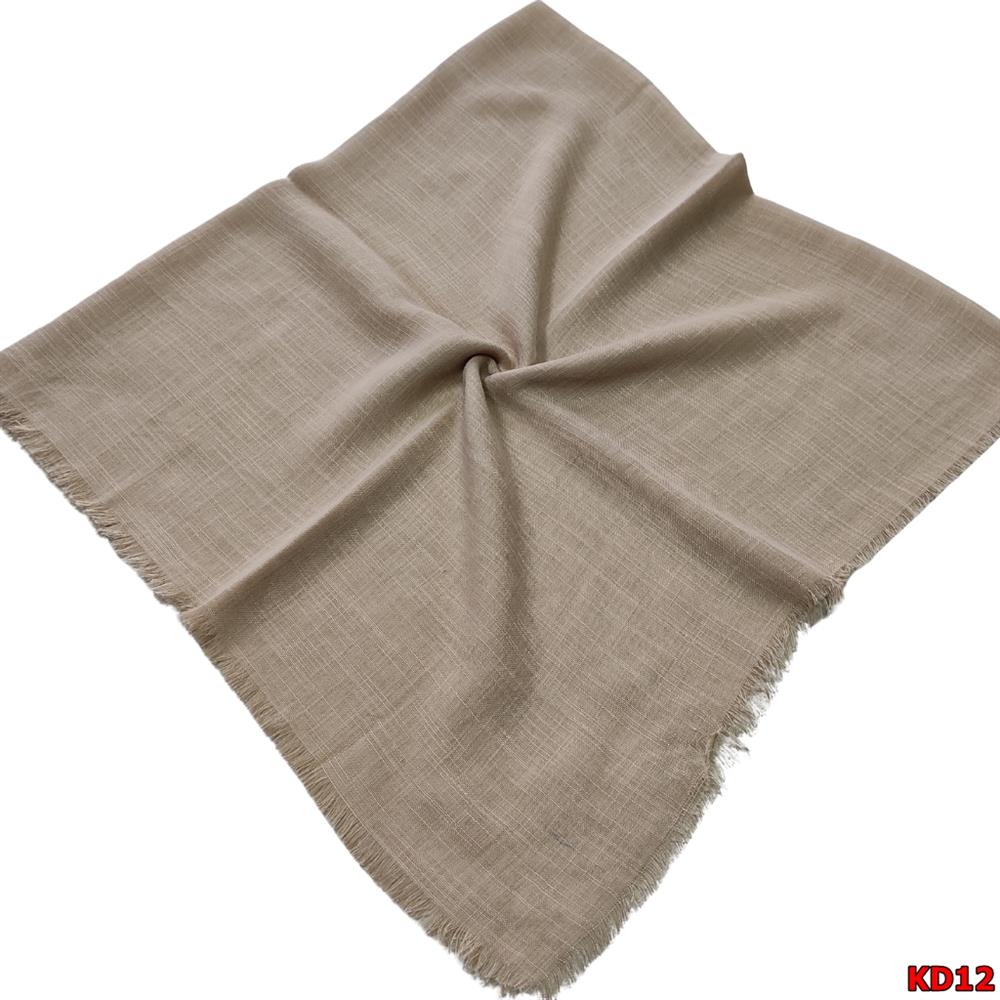  Kampanyalı Düz Renk  Flamlı  Eşarp(KD12)