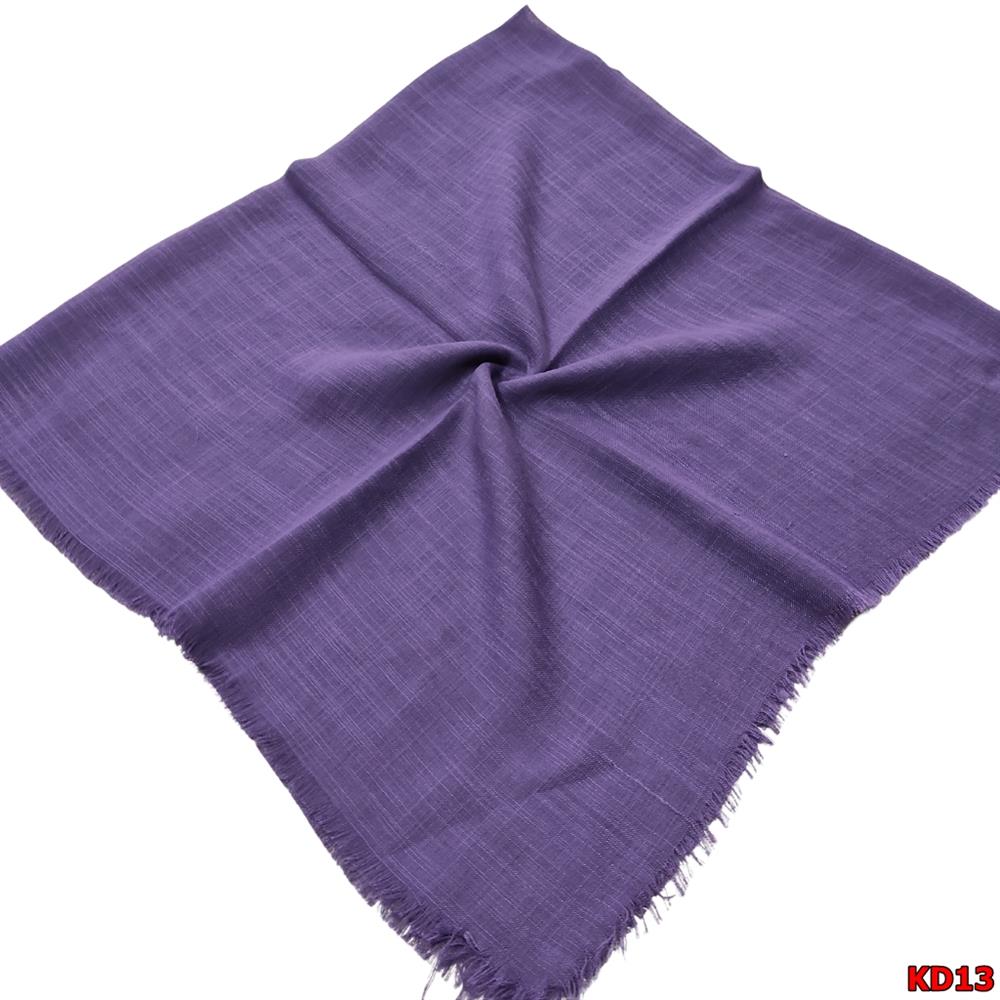  Kampanyalı Düz Renk  Flamlı  Eşarp(KD13)