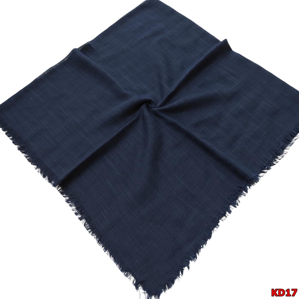  Kampanyalı Düz Renk  Flamlı  Eşarp(KD17)