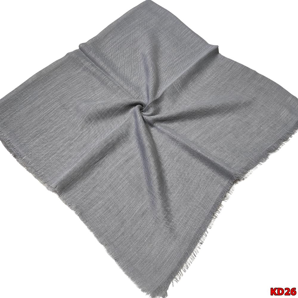  Kampanyalı Düz Renk Flamlı Eşarp(KD26)