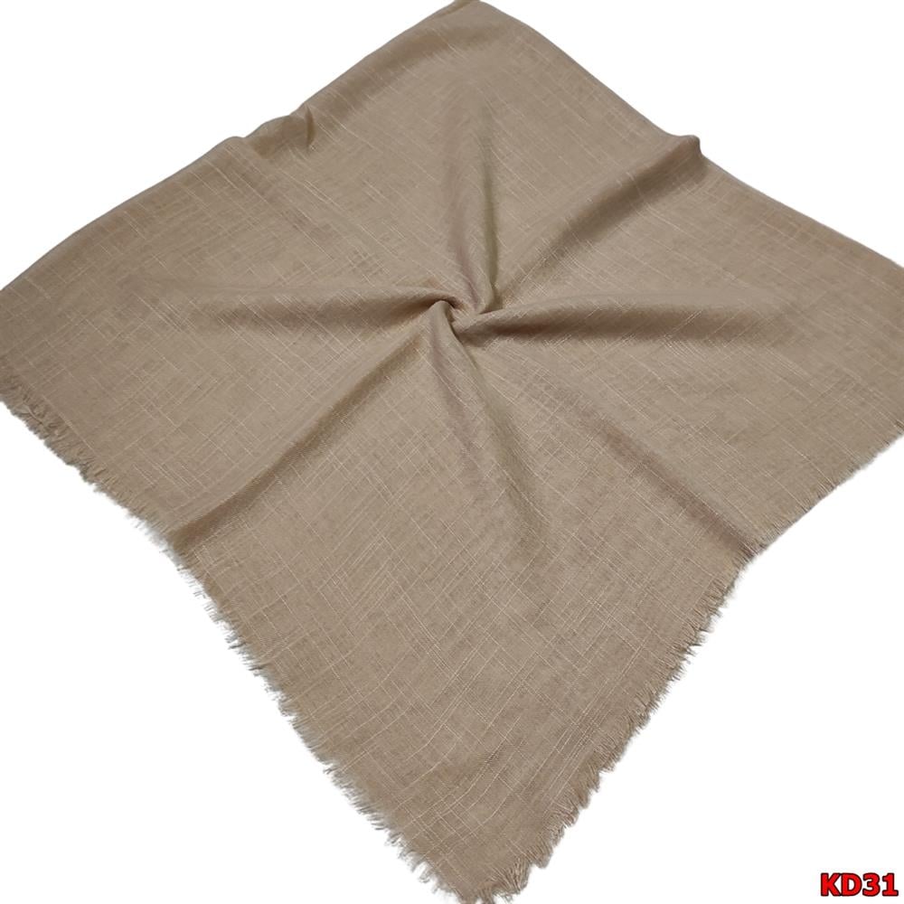  Kampanyalı Düz Renk Flamlı Eşarp(KD31)