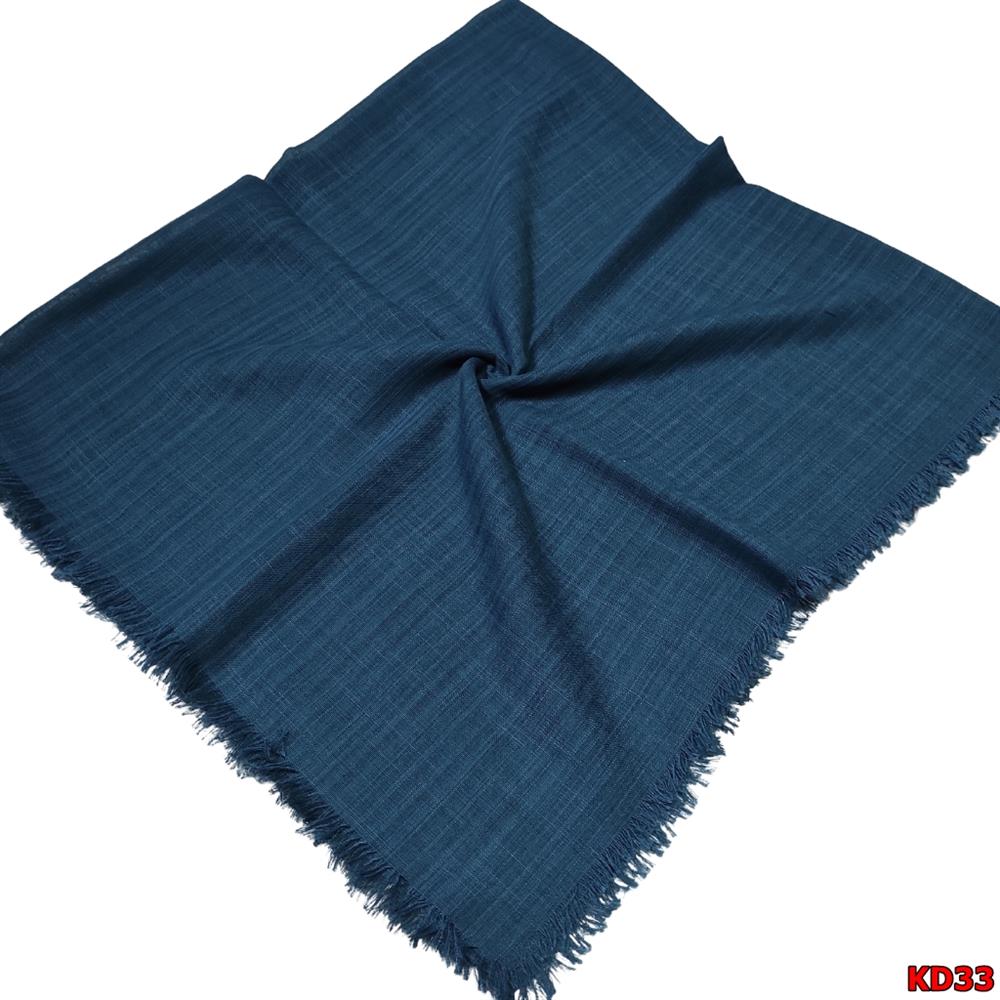  Kampanyalı Düz Renk Flamlı Eşarp(KD33)