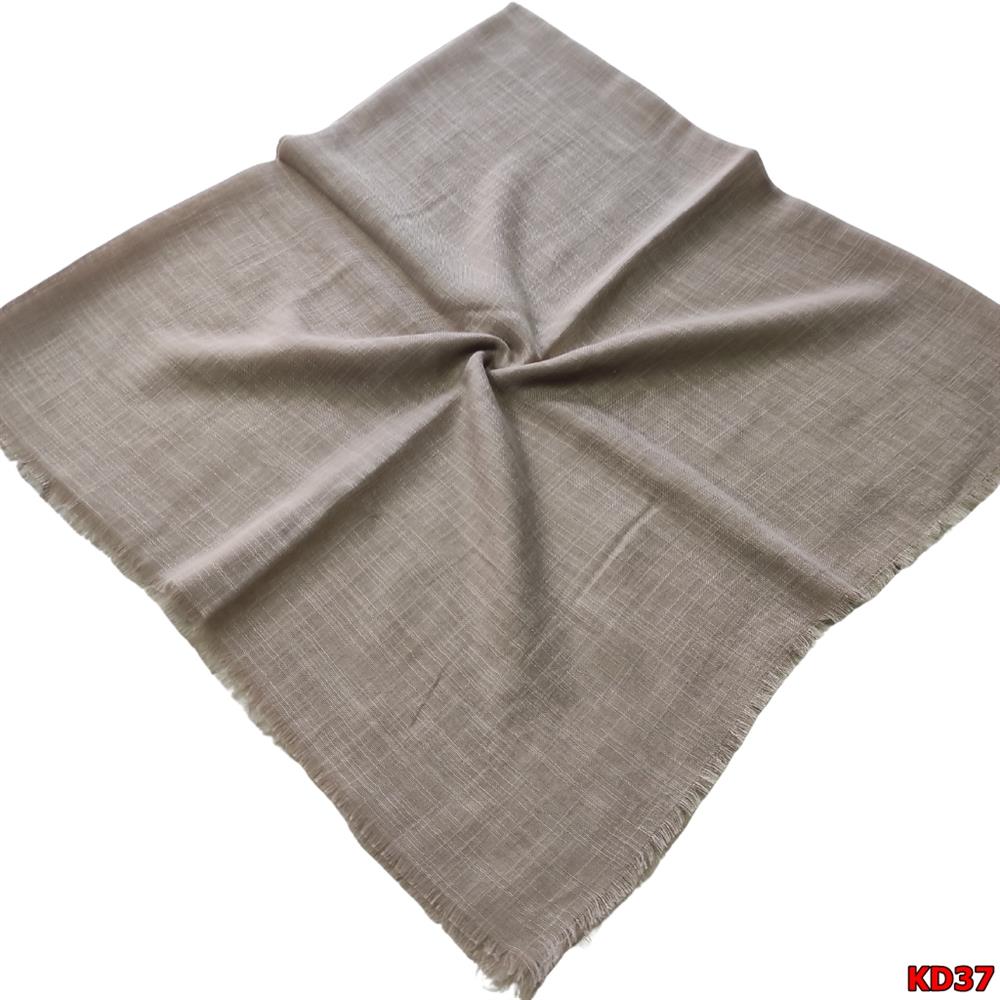  Kampanyalı Düz Renk Flamlı Eşarp(KD37)